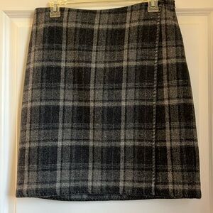 Wool Mini Skirt